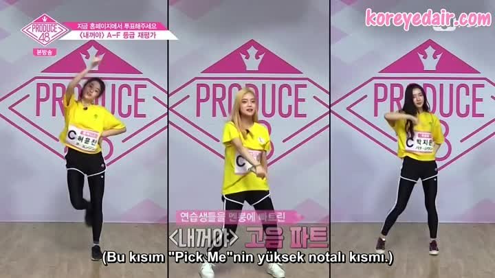 [Türkçe Altyazılı] Produce 48 -  Bölüm 2