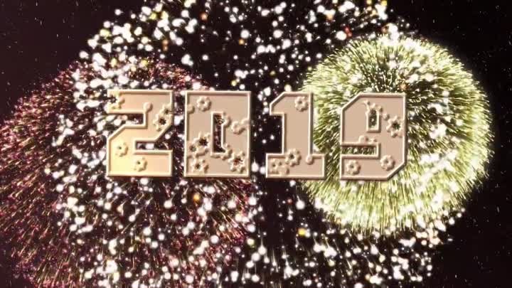 Футаж Новый год 2019 _ футажи для монтажа бесплатно скачать
