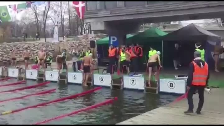 1-ый этап Кубка Мира по плаванию в ледяной воде