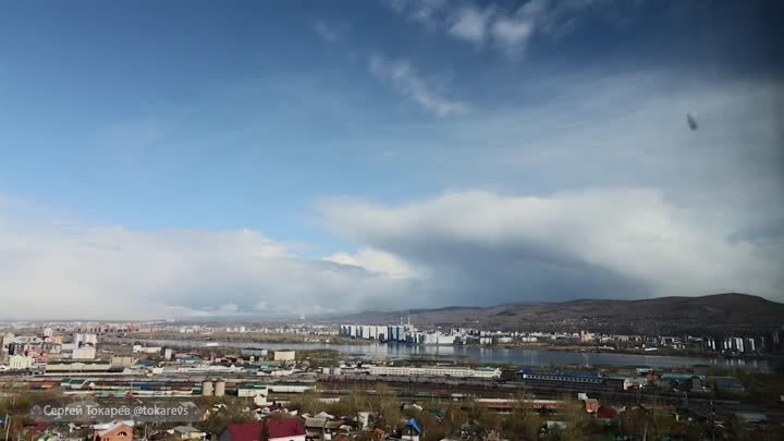 Небо над Красноярском
