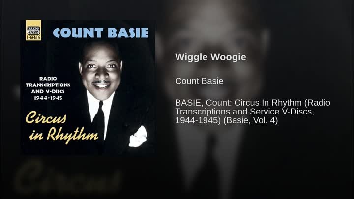 	
BASIE, Count - wiggle Woohie(Radio Transcriptions and Service V-Di ...