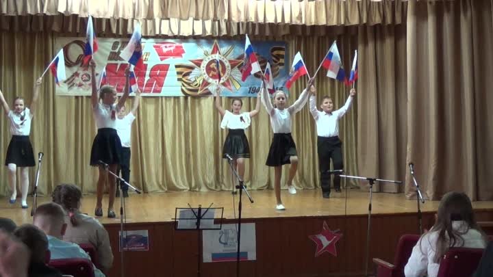 Танец «Вперед, Россия» - танцевальная группа «Импульс»