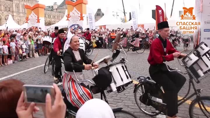 Оркестр на велосипедах "Крещендо" Нидерланды