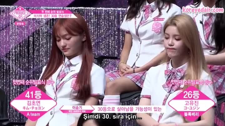 [Türkçe Altyazılı] Produce 48 - Bölüm 8