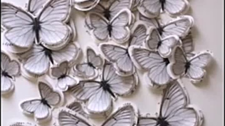 Как сделать декор интерьера бабочками.How to make interior decoratio ...