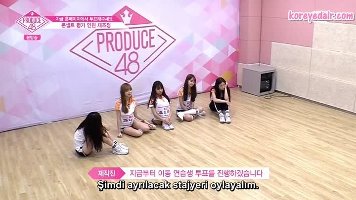 [Türkçe Altyazılı] Produce 48 - Bölüm 9