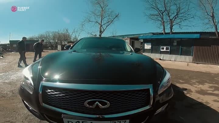 Нанокерамика 9H от RUBBER PAINT – INFINITI Q70