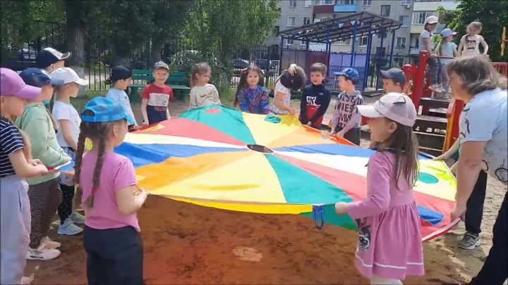 МБДОУ Детский сад No 2. Фестиваль подвижных игр 2023 год.