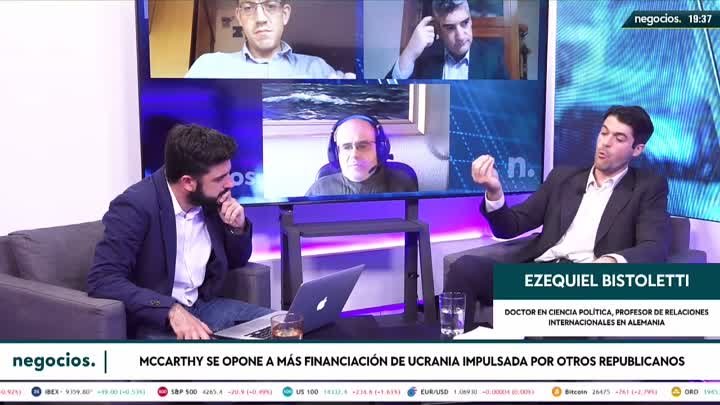 'Zelensky tiene cada vez menos control de su ejercito, no es fiable para pasarle armamento'. Alonso