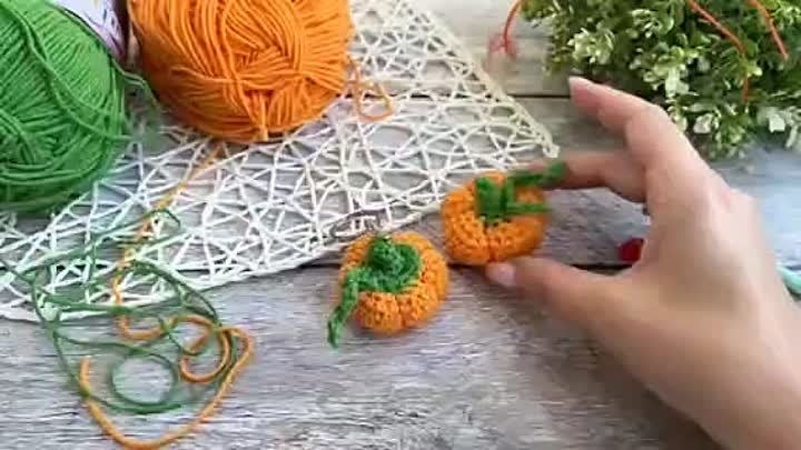 МК тыковка 🎃 крючком
