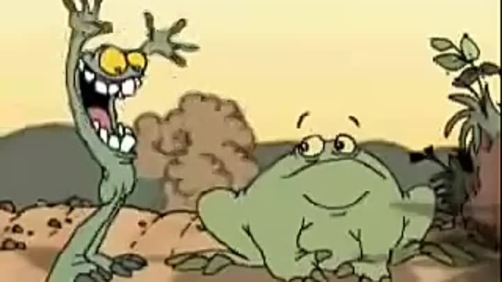 Смешной мультфильм про лягушек