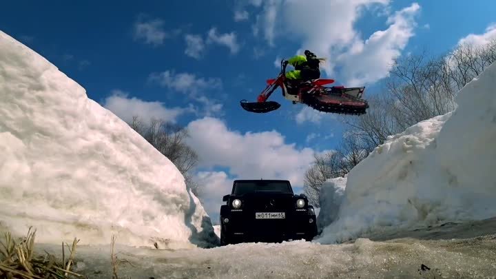 Snowbike movie Sakhalin Passion