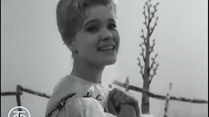 Поёт юная Екатерина Шаврина. 1966 год