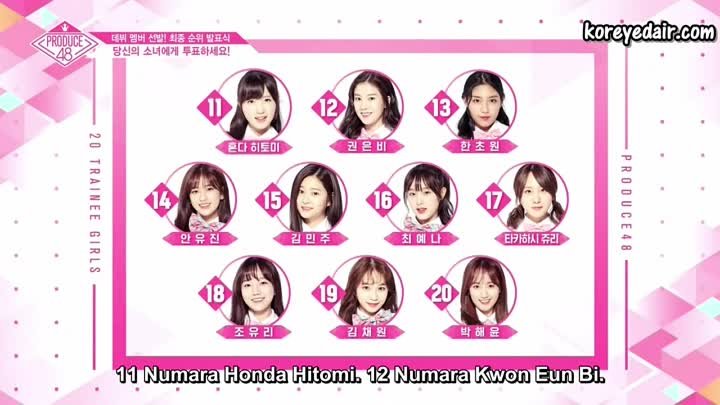 [Türkçe Altyazılı] Produce 48 - Bölüm 12 | PART 1