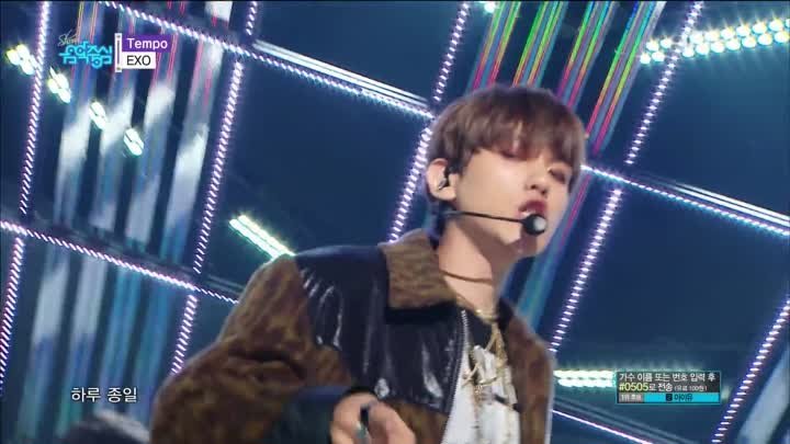 EXO -  Tempo   -  Show Music core 20181103