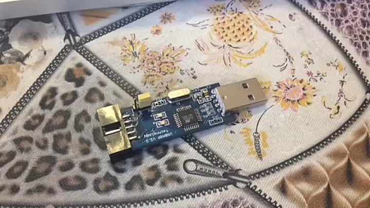 Прошивка микроконтроллера atmega программатором USBasp