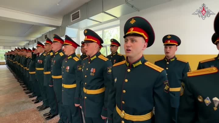 Выпуск офицеров в Донецком ВОКУ