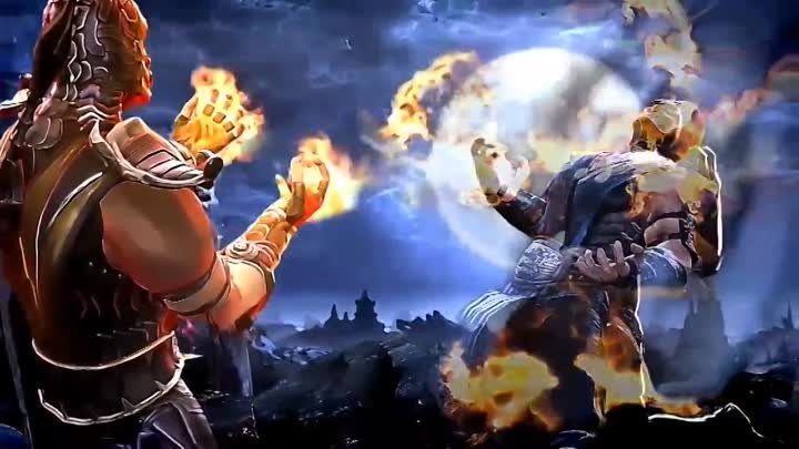 Mortal Kombat 9 - Sub-Zero & Scorpion Trailer-Combo Compilation