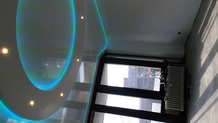 Двух уровневый потолок с подсветкой