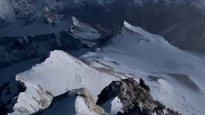 Редкое видео с вершины Макалу, 8485 м.