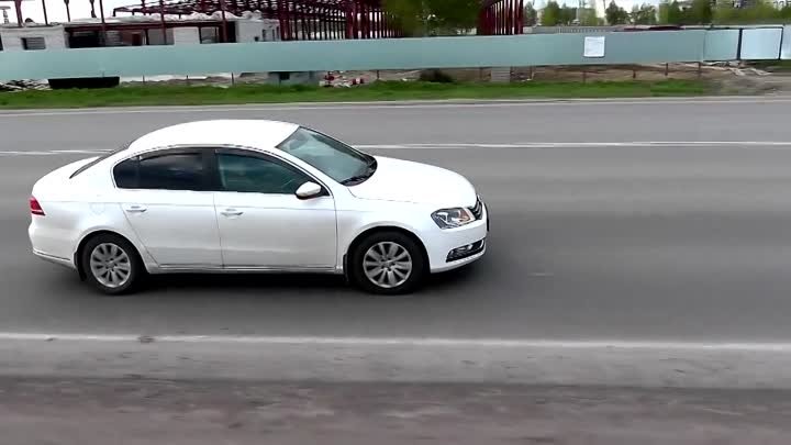 Аэросъемка г. Барнаул VW Passat 2012