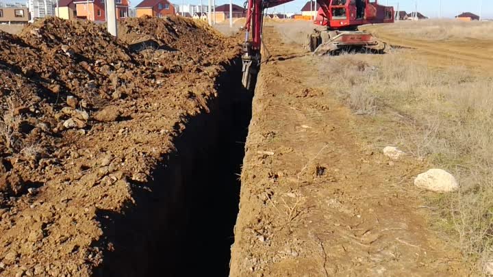 Прокладка коммуникаций в Городе Счастья