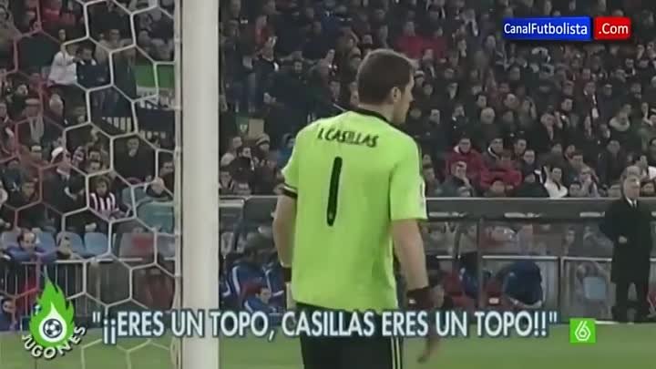 Casillas y Cristiano Ronaldo son insultados por hinchas del Atletico ...