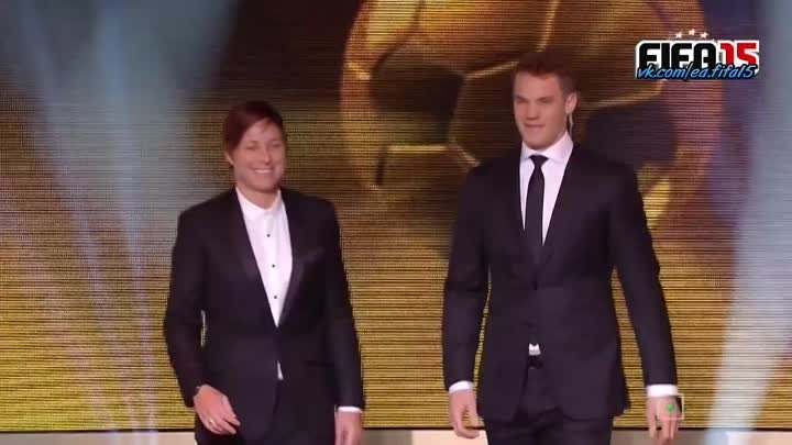 Церемония вручения Золотого Мяча 2014 полная версия FIFA Ballon d&#3 ...