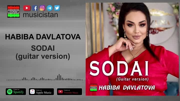 Habiba Davlatova - Sodai (guitar version)