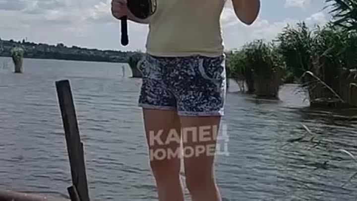 Рыбалка и девушка 😂😂