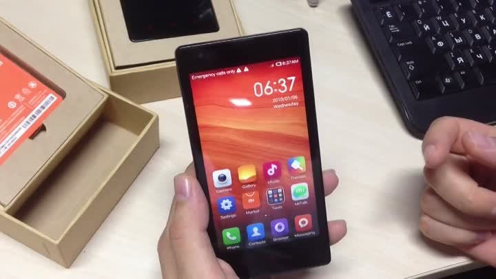 Обзор телефона Xiaomi Red Rice