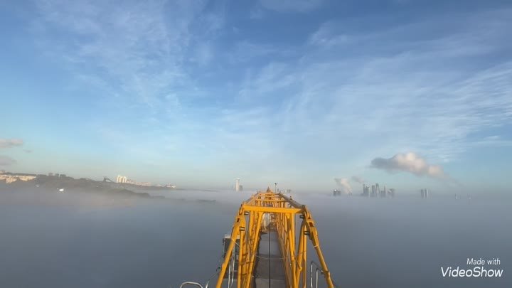 Туман На Москва Какая красота