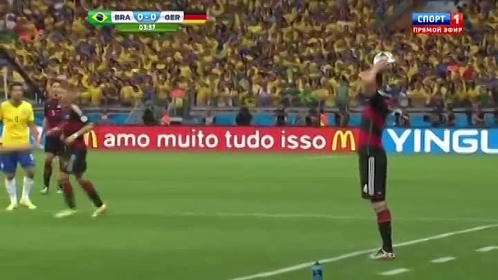 ЧМ-2014 Полуфинал. Бразилия – Германия.
