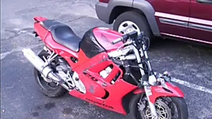 Honda CBR 600 F3  Crash