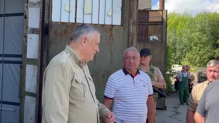 Александр Дрозденко на Донбассе