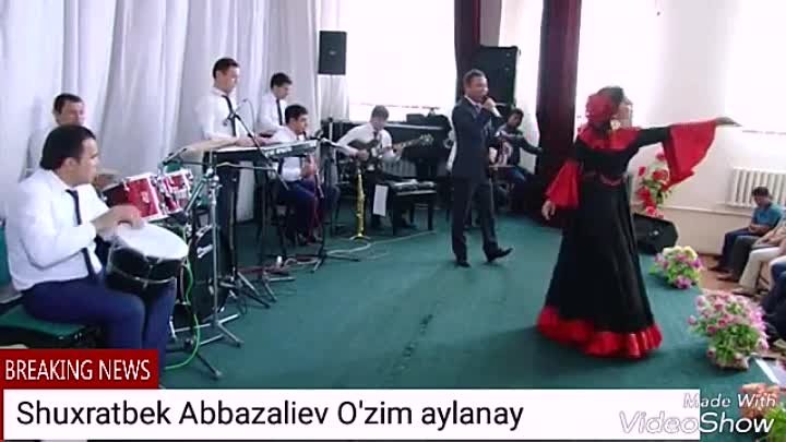 Shuxratbek Abbazaliev Aylanay jonli ijro  (concert live )