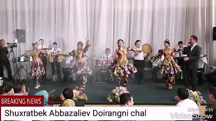 Shuxratbek Abbazaliev Doirangni chal jonli ijro  (concert live ) xam ...