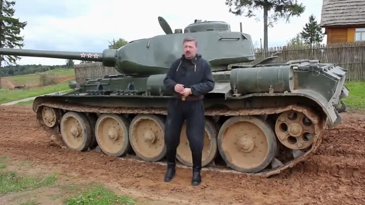 тест-драйв Танк Т-44 - tank T-44