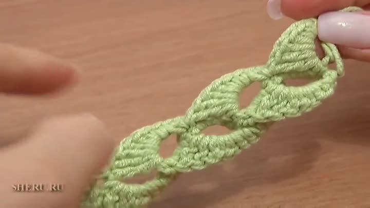 Объемный шнур с навязкой