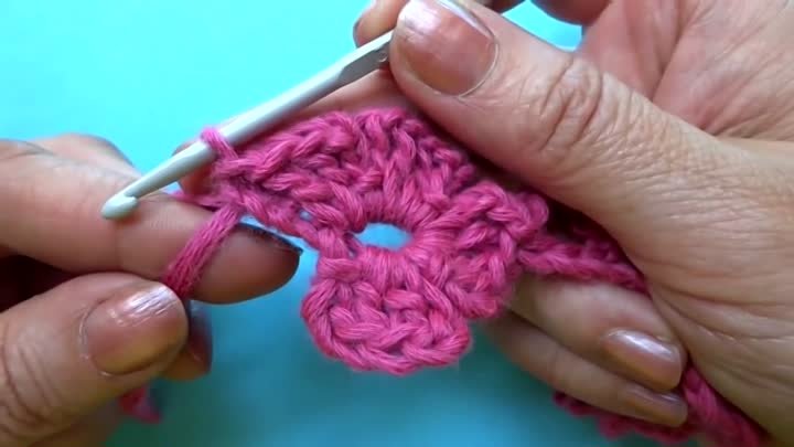 Crochet pattern Безотрывное вязание крючком 25