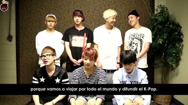 [Sub Español] KCON 2014 - BTS and Fans Answer What Hallyu Means to Them!