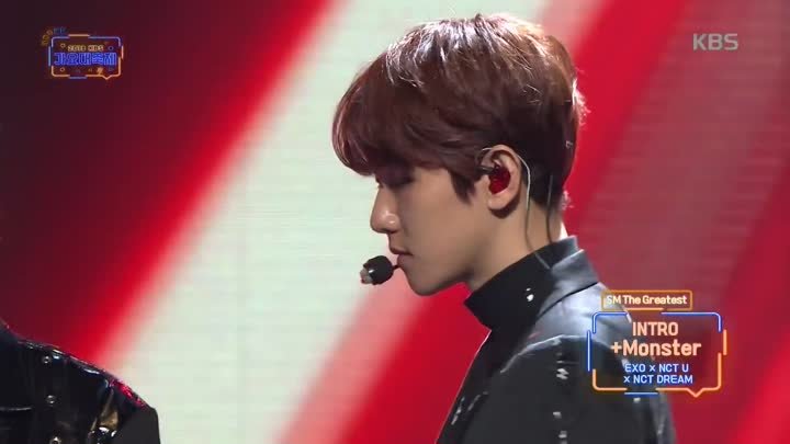 KBS - SM the Greatest (EXO, NCT U, NCT Dream) - Intro + Monster 20181228