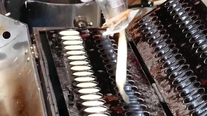 Приготовление японских блинчиков
