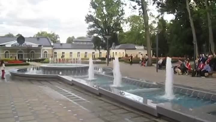 Музыкальный фонтан в Друскининкае.