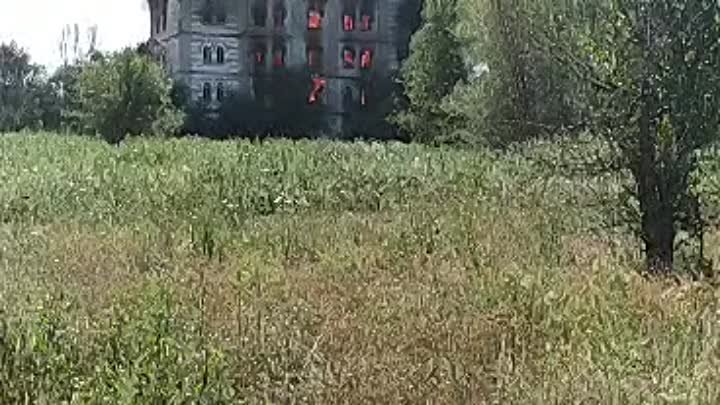 Пожар Мельница Новоузенск.. 2023год 