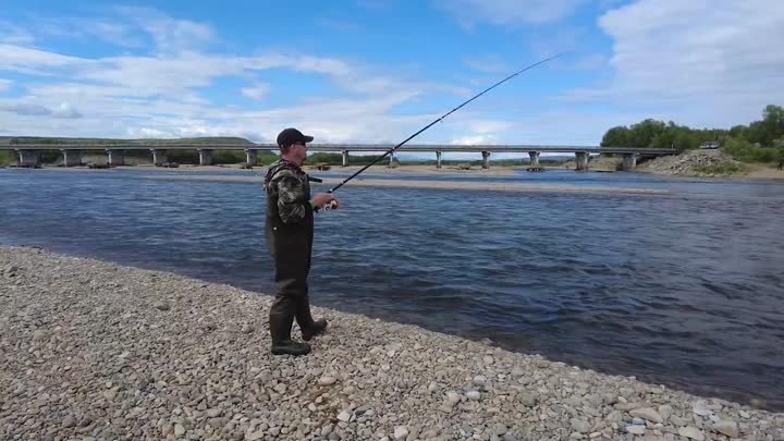 Рыбалка на реке Ола