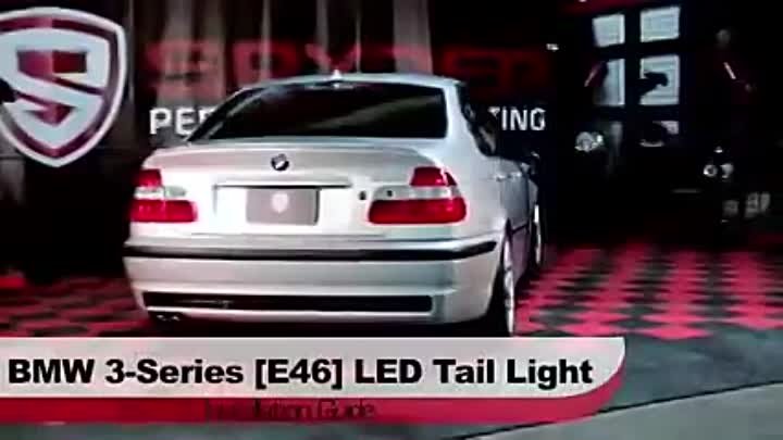 Spyder Auto Installation- 2002-05 BMW 3-Series 4-Door (E46) LED Tail ...