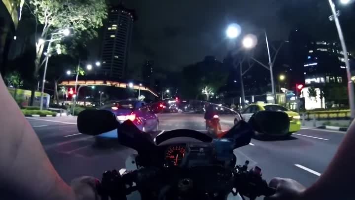 Nightly trip across Singapore.