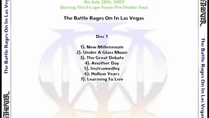 Dream Theater - The Battle Rages On In Las Vegas