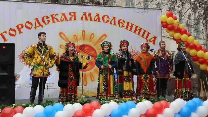 Масленица в Бишкеке-2015 : блины и танцы, праздник